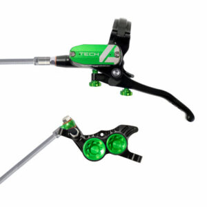 Kotoučová brzda Hope Tech 4 V4 P+Z - černo/zelená LIMITED EDITION