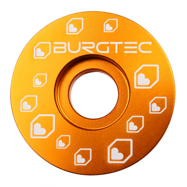 Krytka hlavového složení Burgtec Barva: Iron Bro Orange