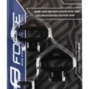 Kufry MTB FORCE FPC nášlapný systém - černé - Obrázek 2