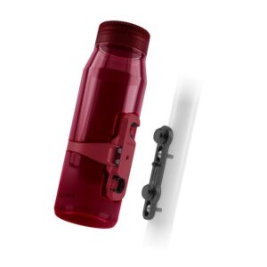 Láhev Fidlock TWIST SET 700 LIFE - základna na rám - červená