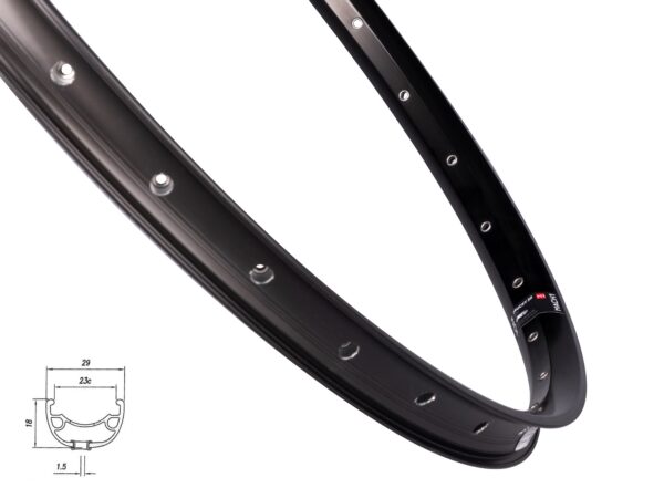 MACH 1 Ráfek MACH1 KLIXX DISC 559 x 23