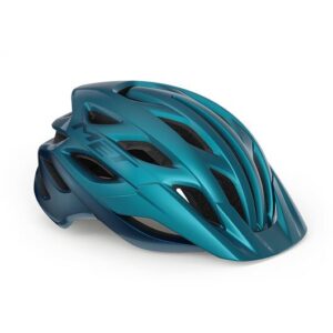 MTB přilba MET VELENO - teal modrá metalická vel.: L - 58/61 cm