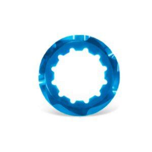 Matice Garbaruk na kazety s ořechem Shimano Micro Spline Barevná kombinace: Modré
