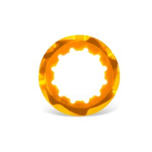 Matice Garbaruk na kazety s ořechem Shimano Micro Spline Barevná kombinace: Oranžové