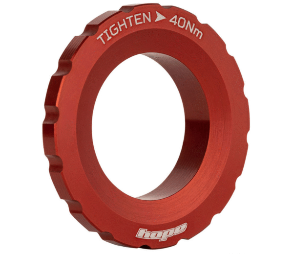 Matice vnější Hope Center-Lock Lockring Barevná kombinace: Červená