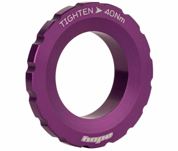 Matice vnější Hope Center-Lock Lockring Barevná kombinace: Fialová