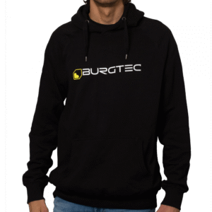 Mikina Burgtec Black Logo Velikost oblečení: S