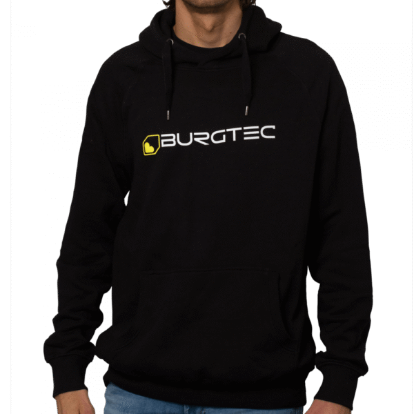 Mikina Burgtec Black Logo Velikost oblečení: S