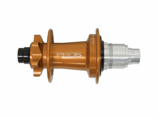Náboj Hope PRO 5 zadní - oranžový Rozměr: 157x12 mm