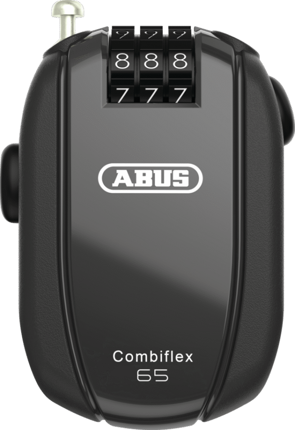 Navíjecí zámek Abus Combiflex StopOver 65 - Černá