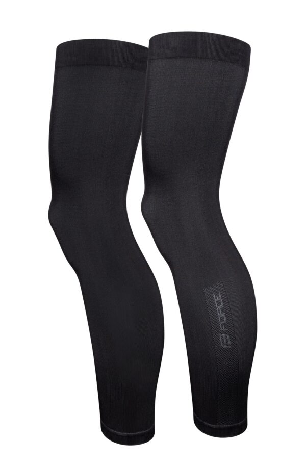 Návleky na nohy Force BREEZE pletené - černé Varianta: vel. XL/XXL