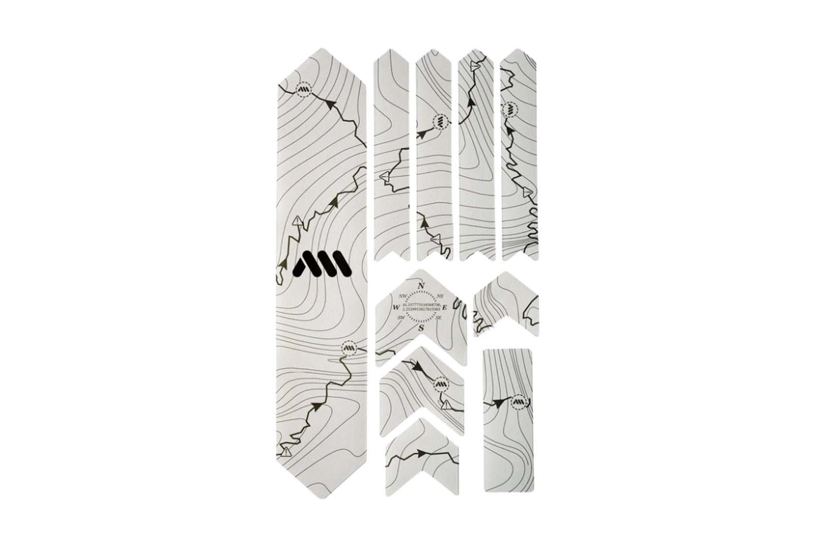 Ochranné polepy AMS  - EXTRA - Tracks/Black