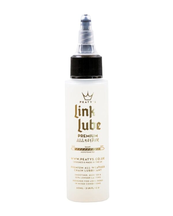 PEATYS Mazivo na řetěz PEATY'S LINKLUBE ALL-WEATHER PREMIUM Objem: 60 ml