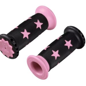 PRO GRIP Gripy dětské hvězdy černo-růžové