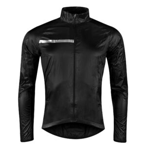 Pánská cyklistická bunda Force Windpro - černá Velikost: S