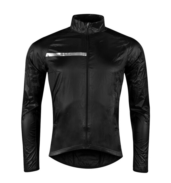 Pánská cyklistická bunda Force Windpro - černá Velikost: S