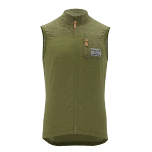 Pánská cyklistická vesta Silvini Cairo - olive Velikost: XL