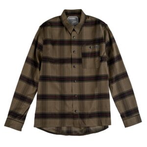 Pánská košile Troy Lee Designs Grind Flannel - Plaid Dark Pine Velikost: 2XL