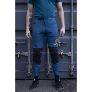 Pánské cyklistické kalhoty Chromag Feint - modré vel.: 38