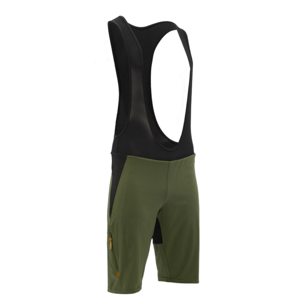 Pánské cyklistické kraťasy Silvini Barrea s vložkou - olive Velikost: 3XL