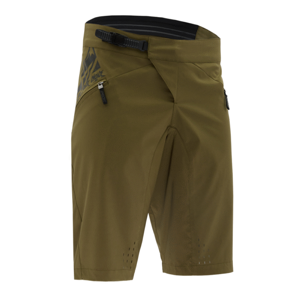 Pánské cyklistické kraťasy Silvini Fabriano - olive Velikost: 3XL