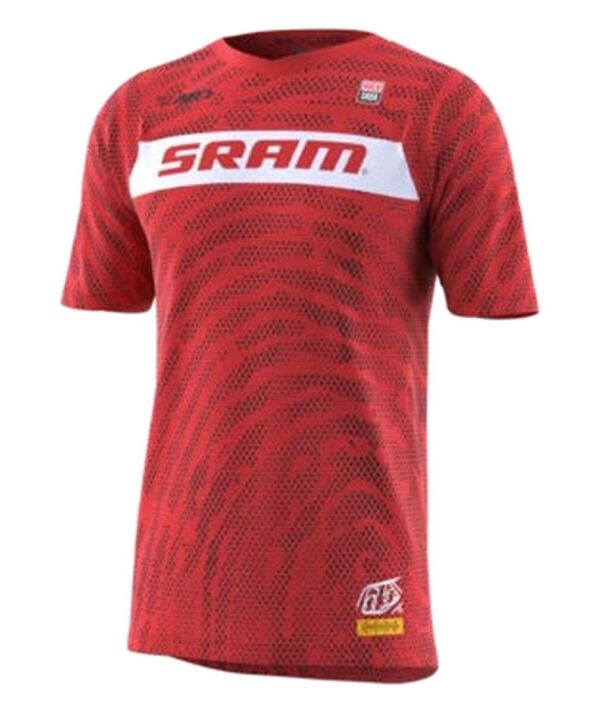 Pánský cyklistický Troy Lee Designs Skyline Air Sram Roots - Fiery Red Velikost: 2XL
