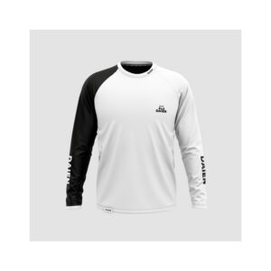 Pánský cyklistický dres Daien Mini - bílá/černá Velikost: M