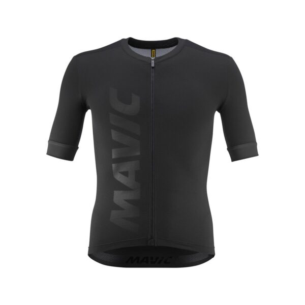 Pánský cyklistický dres MAVIC Aksium - Black Velikost: 2XL