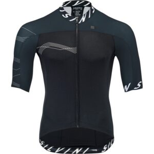 Pánský cyklistický dres Silvini Stelvio - černý Velikost: XL