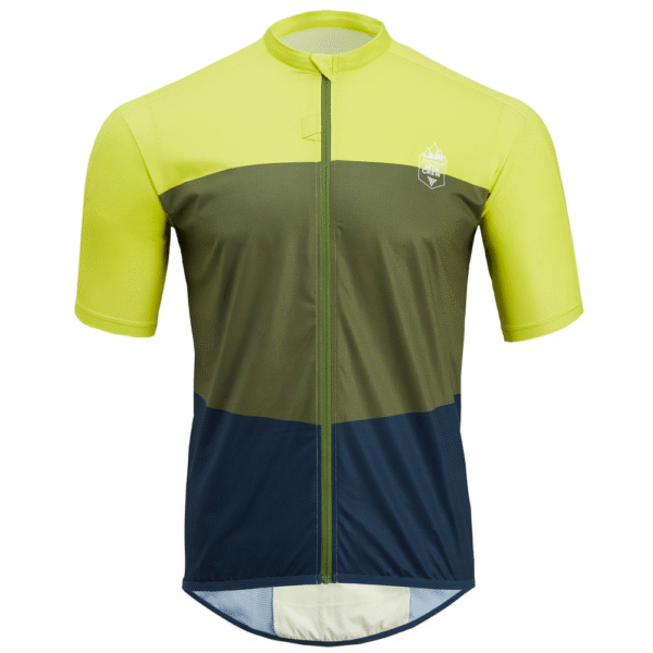 Pánský cyklistický dres Silvini Turano - olive ocean Velikost: XXL
