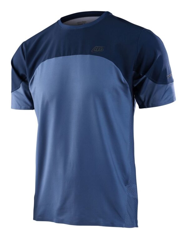 Pánský cyklistický dres Troy Lee Designs Drift - Blue Mirage Velikost: XL