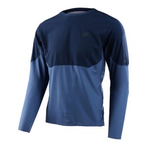 Pánský cyklistický dres Troy Lee Designs Drift - Blue Mirage Velikost: XL