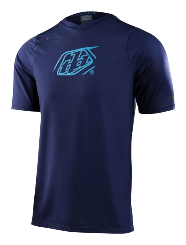 Pánský cyklistický dres Troy Lee Designs Skyline - Iconic Navy Velikost: M