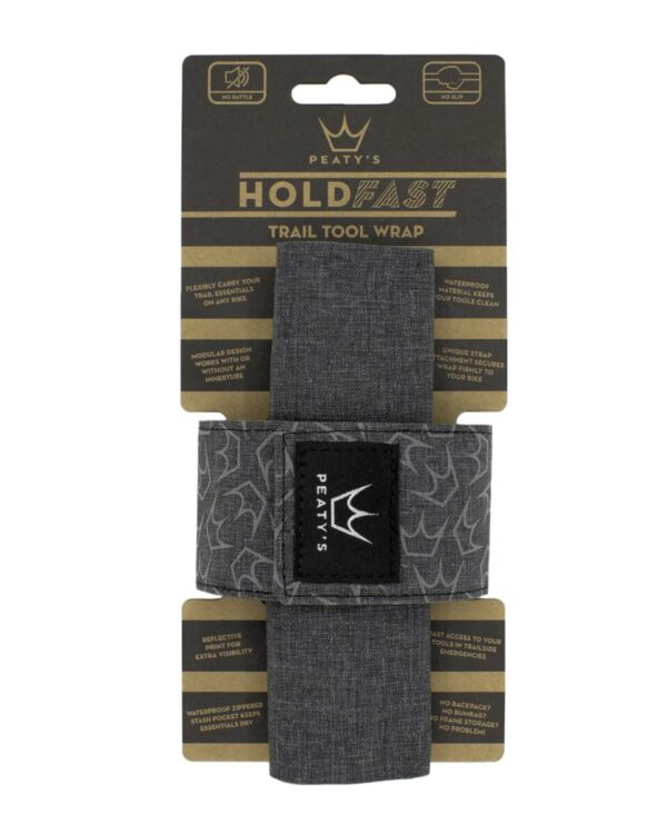 Peatys Holdfast trail tool wrap páska na rám - SLATE GREY