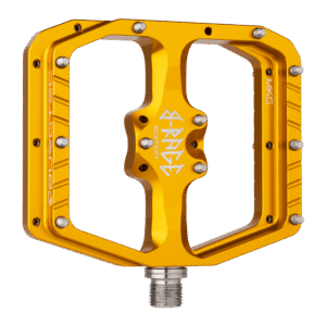 Pedály Burgtec Penthouse Flat MK5 B-Rage edition Barva: Burgtec Bullion Gold