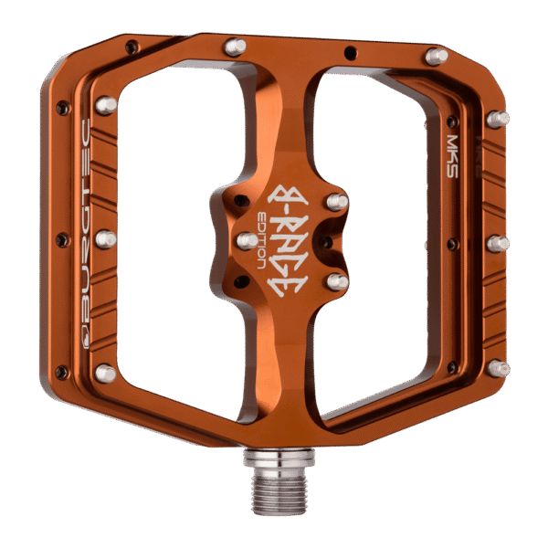 Pedály Burgtec Penthouse Flat MK5 B-Rage edition Barva: Kash Bronze