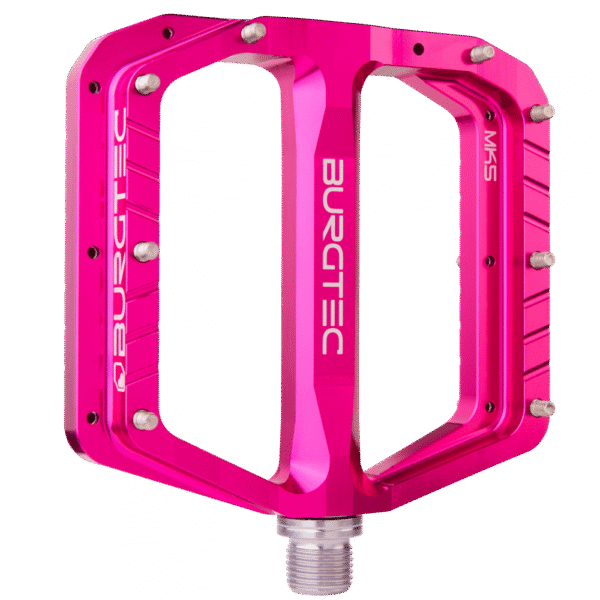 Pedály Burgtec Penthouse Flat MK5 Barva: Toxic Barbie