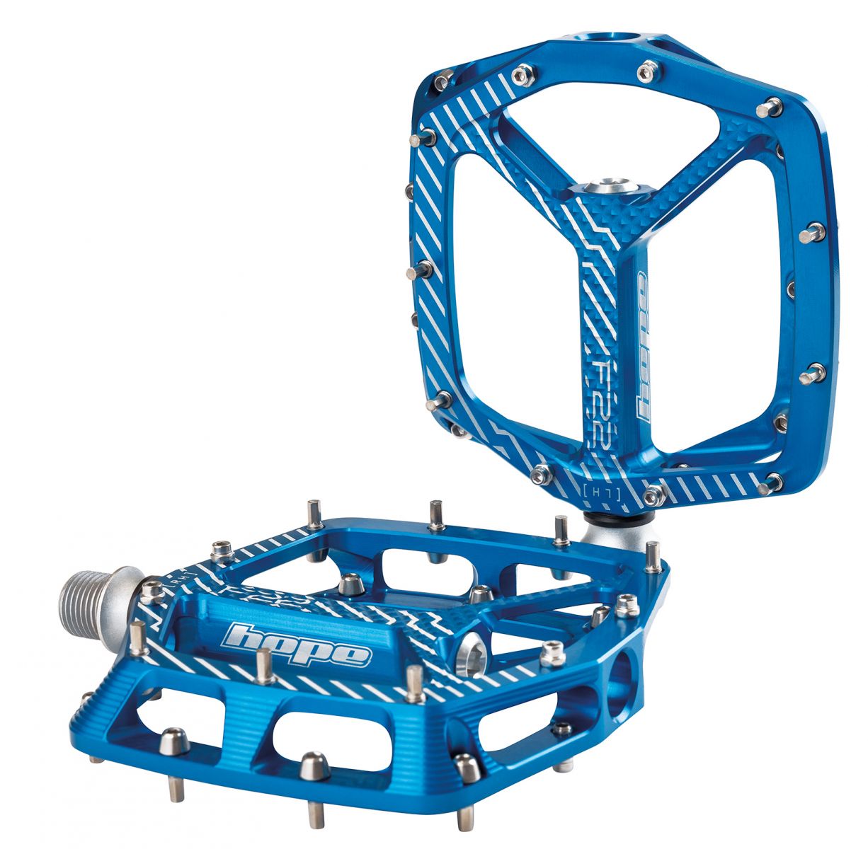 Pedály Hope F22 Flat Barevná kombinace: Modré
