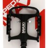 Pedály MAX1 Tour XL ložiskové hliníkové - černé - Obrázek 2
