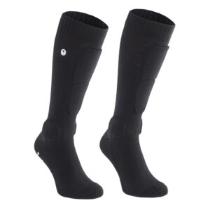 Ponožky s ochranou holeně ION BD Socks - All black Velikost: 39-42