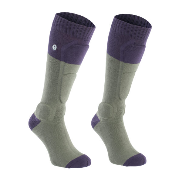 Ponožky s ochranou holeně ION BD Socks - Sea grass Velikost: 43-46