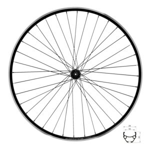 Přední kolo FORCE CLASSIC 622x19 "V" HBTX500  36d