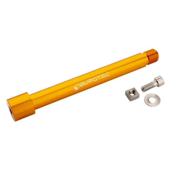 Přední osa Burgtec vidlice FOX 36/38 Boost 2021+ Barva: Iron Bro Orange