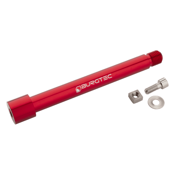 Přední osa Burgtec vidlice FOX 36/38 Boost 2021+ Barva: Race Red