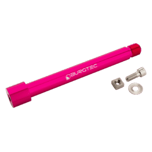 Přední osa Burgtec vidlice FOX 36/38 Boost 2021+ Barva: Toxic Barbie