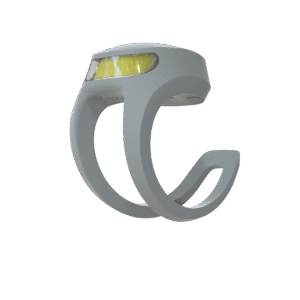 Přední světlo na kolo Knog Frog V3 Varianta: Abyss Grey