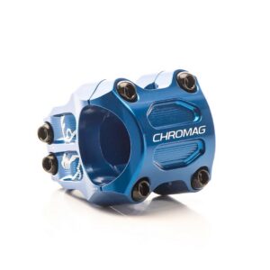 Představec CHROMAG RIZA - modrá Délka: 38 mm
