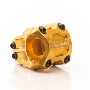 Představec CHROMAG RIZA - zlatá Délka: 32 mm