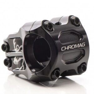 Představec Chromag RIZA - černý Délka: 48 mm