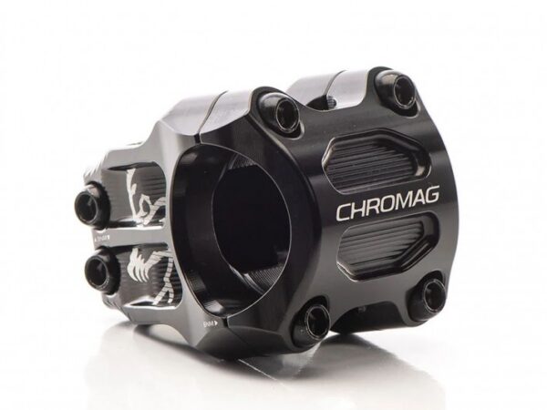 Představec Chromag RIZA - černý Délka: 48 mm
